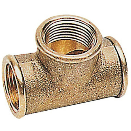 Raccord T laiton 1/2'' -
