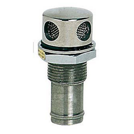 Event droit inox - 16 mm