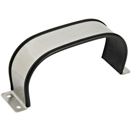 Cavaliers caoutchoutés en inox