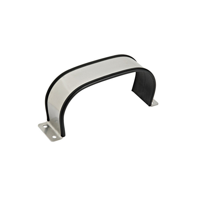 Cavaliers caoutchoutés en inox