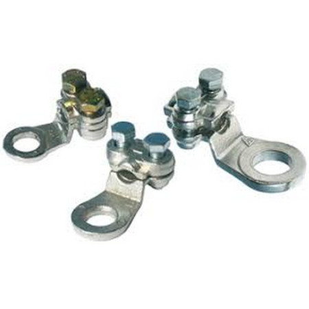 Cosses pour câble de batterie - 35 mm² - trou de 13 mm - acier galvanisé