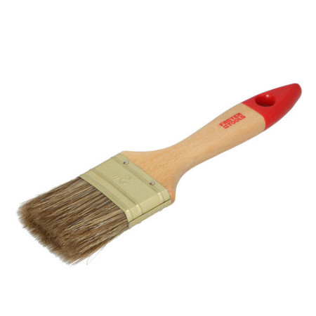 Pinceau plat spécial acrylique - 38 mm - En blister