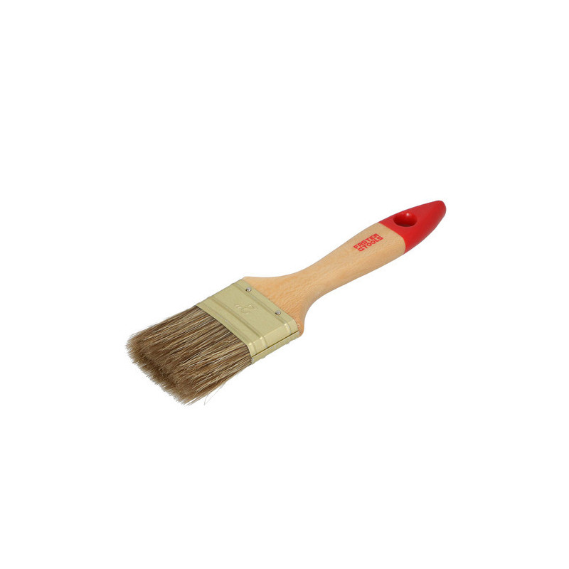 Pinceau plat spécial acrylique - 65 mm - En blister