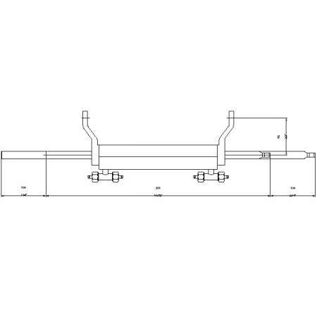 Pack direction hydraulique hors-bord 150 CV - vérin fixe