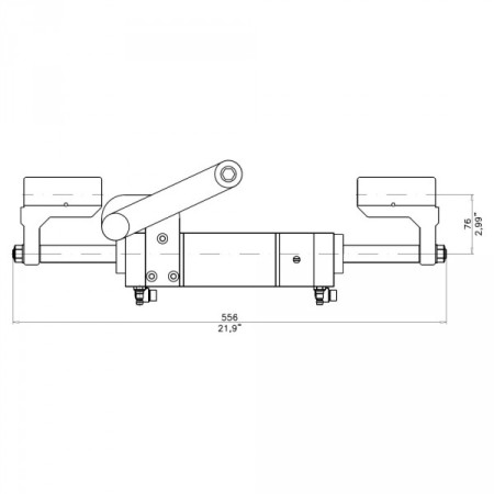 Pack direction hydraulique hors-bord 350 CV