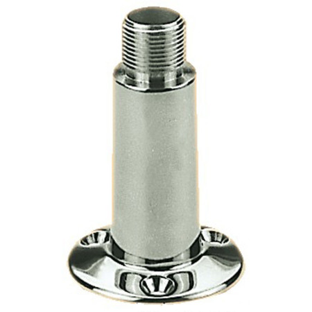 Embase d'antenne VHF - inox - fixe plat pont