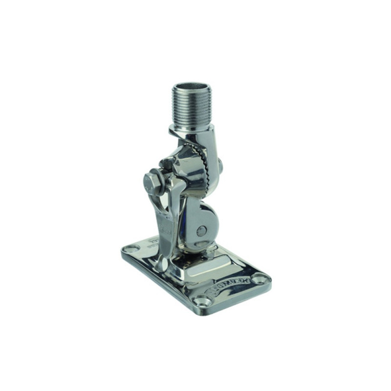 Base Glomex articulée inox - pour antenne