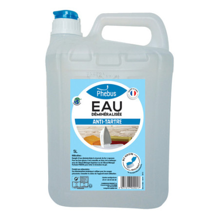 Eau déminéralisée - 5 litres