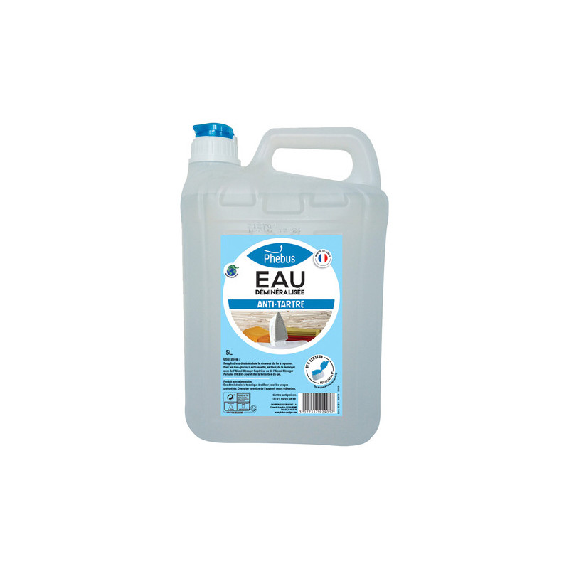 Eau déminéralisée - 5 litres