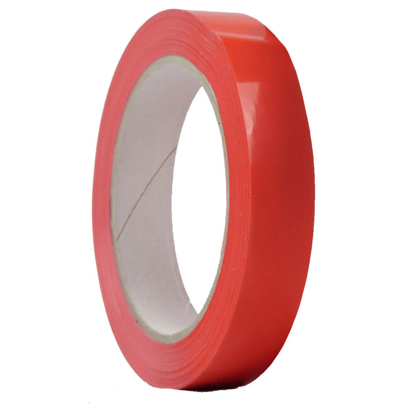 Ruban de masquage PVC rouge - 19 mm x 66 m