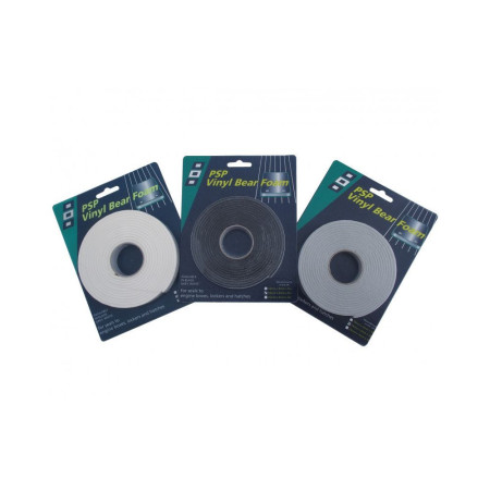 PSP Joint mousse vinyl 25mm x 3mm/ 3 m Noir