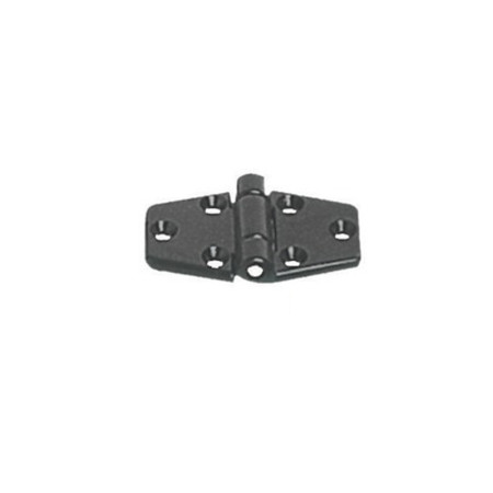 Charnière nylon - noir - 65 x 40 mm