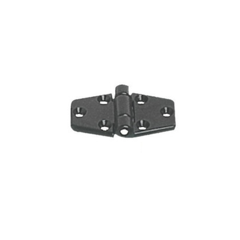 Charnière nylon - noir - 65 x 40 mm