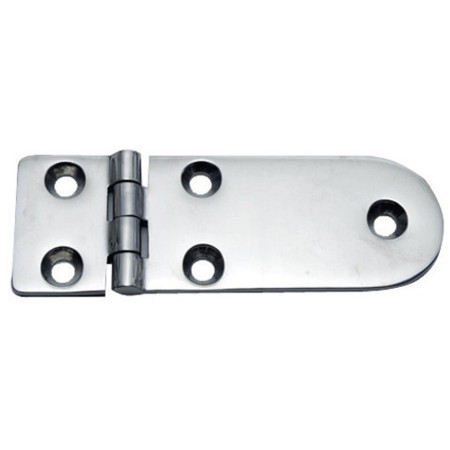 Charnière inox moulée version standard ouverture 180° - 116 x 40 mm - 4 mm