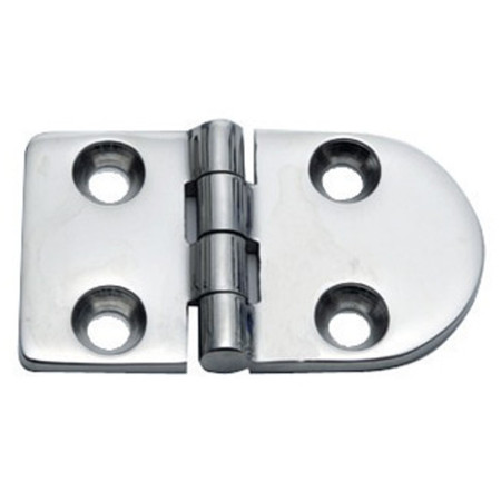 Charnière inox moulée version standard ouverture 180° - 70 x 40 mm - 4 mm