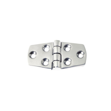 Charnière saillante 5mm AISI316 38x100 mm -
