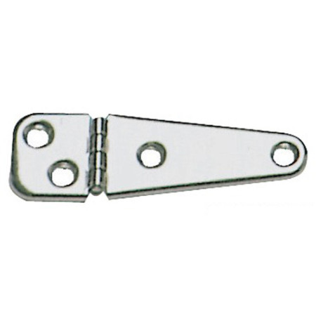 Charnière moulé inox poli miror 60x32 mm -