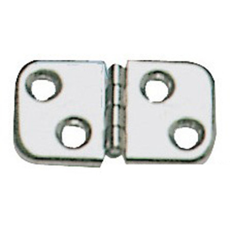 Charnière moulé inox poli miror 145x32 mm -