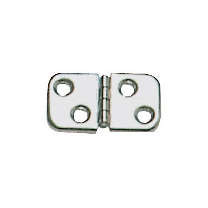 Charnière moulé inox poli miror 145x32 mm -