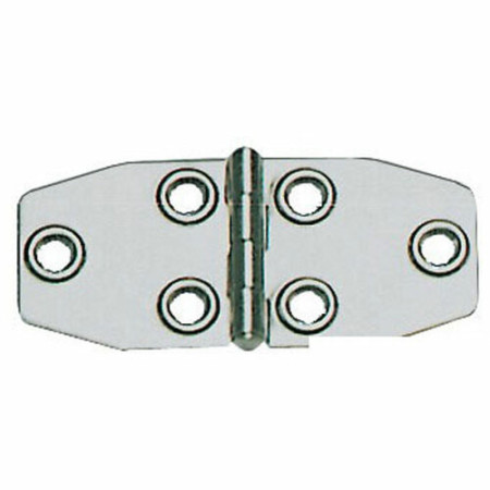 Charnière AISI316 poli  102x46 mm -