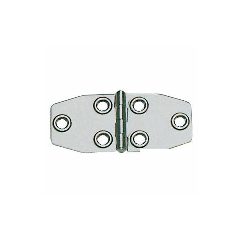 Charnière AISI316 poli  102x46 mm -