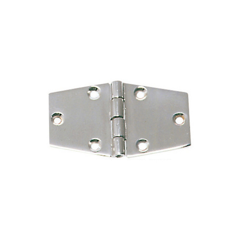 Charnière moulée AISI316 96x56 mm -