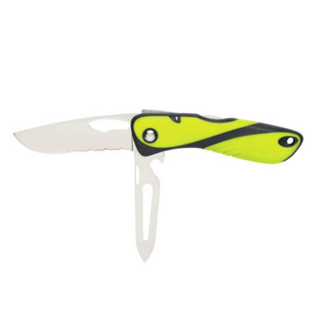 COUTEAU OFFSHORE SIMPLE FLUO/NOIR