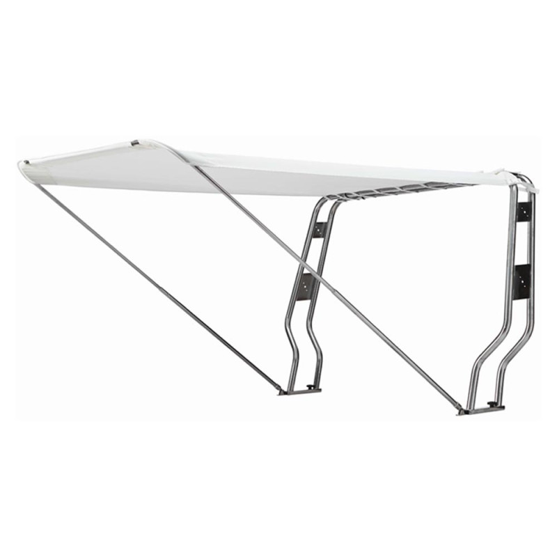 Taud télescopique pour Roll bar - blanc - 215 x 205 cm
