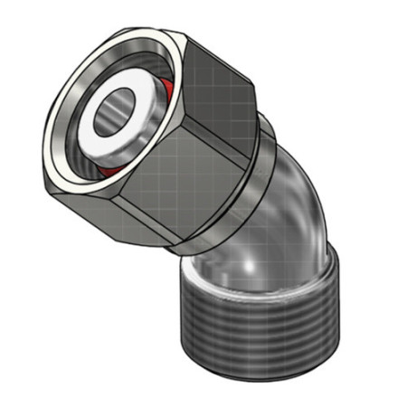 Raccord réglable - 45°