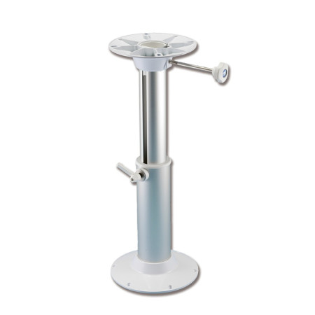 Pied de siège alu télescopique - 40 à 60 cm