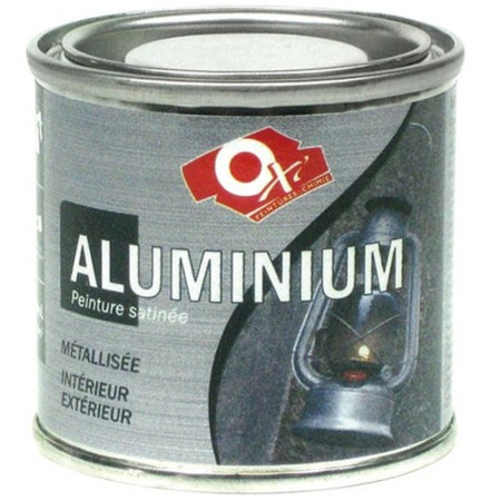 Peinture effet métal - Aluminium - 125 ML
