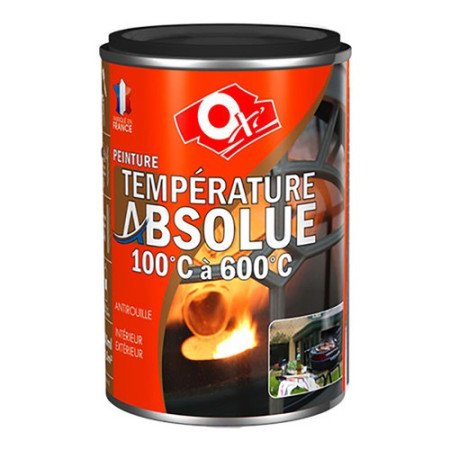 Peinture haute température - Effet métal - 125 ML