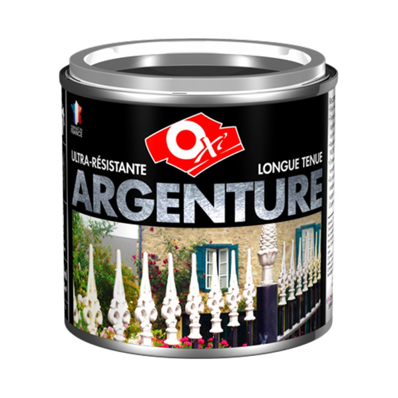 Peinture effet métal - Argent - 60 ML