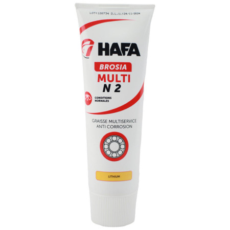Graisse Lithium N2 - Tube de 250 ml - Tube de 250 ml