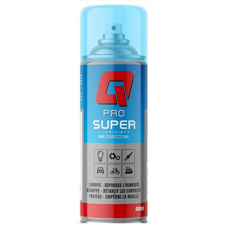 QPRO Lubrifiant sans silicone dégrippant chasseur d'humidité