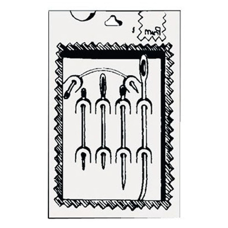 Aiguilles pour voile - 5 aiguilles différentes - Blister de 5
