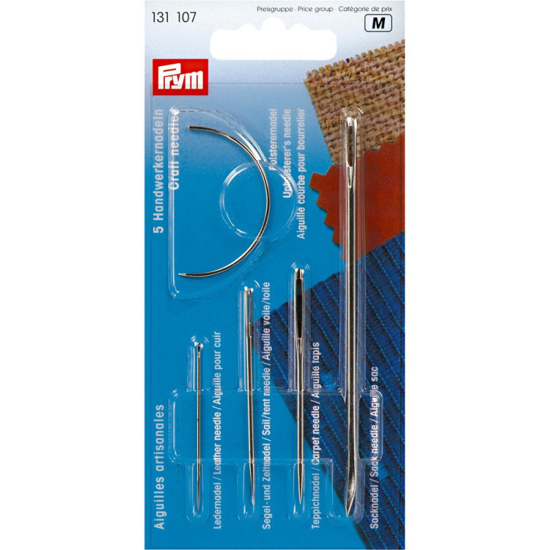 PRYM Aiguilles pour voiles, kit de 5