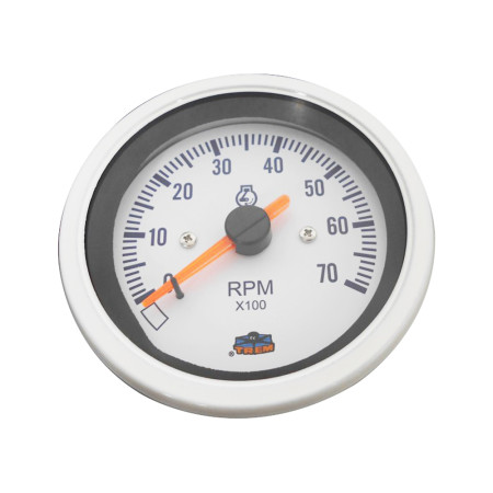 Afficheur compte-tours 0-7000 RPM - G Line - Ø 84 mm - blanc - IP67