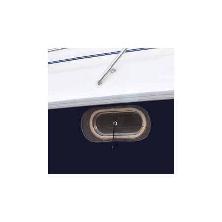 PLASTIMO Moustiquaire 490x230 mm pour hublot, les 2