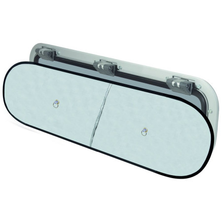 PLASTIMO Rideau occultant/moustiquaire 70 x300 mm pour hublo