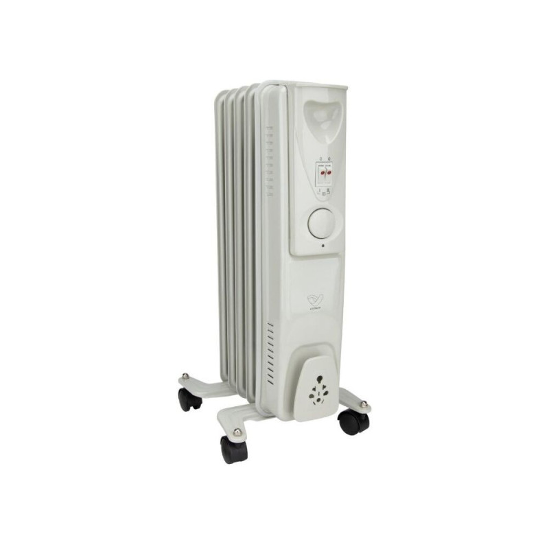 Radiateur mobile à bain d'huile 1000W