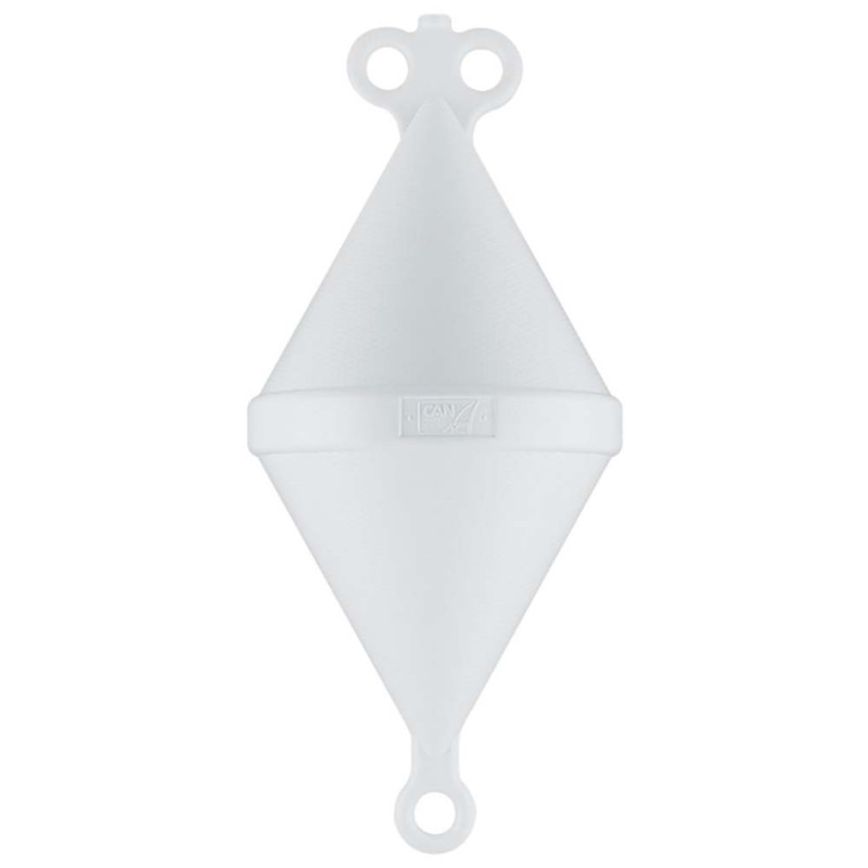 Bouée de corps-mort bi-conique - Ø 270 mm - blanc