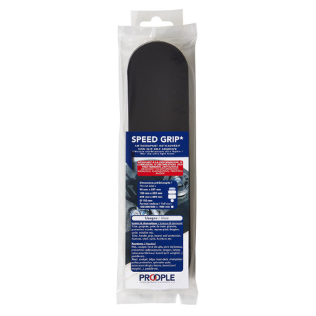 Mousse antidérapante SPEED GRIP - 59 x 237 mm - Blister de 4