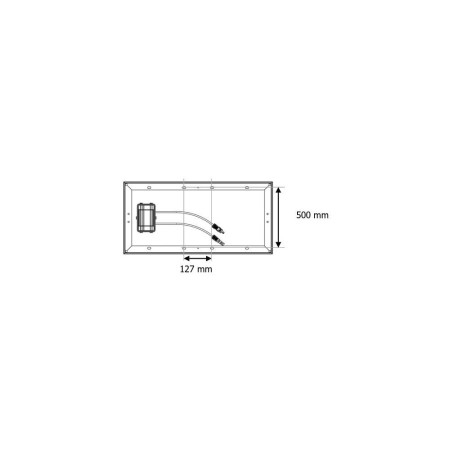 UNITECK support de balcon pour panneau 100/120W