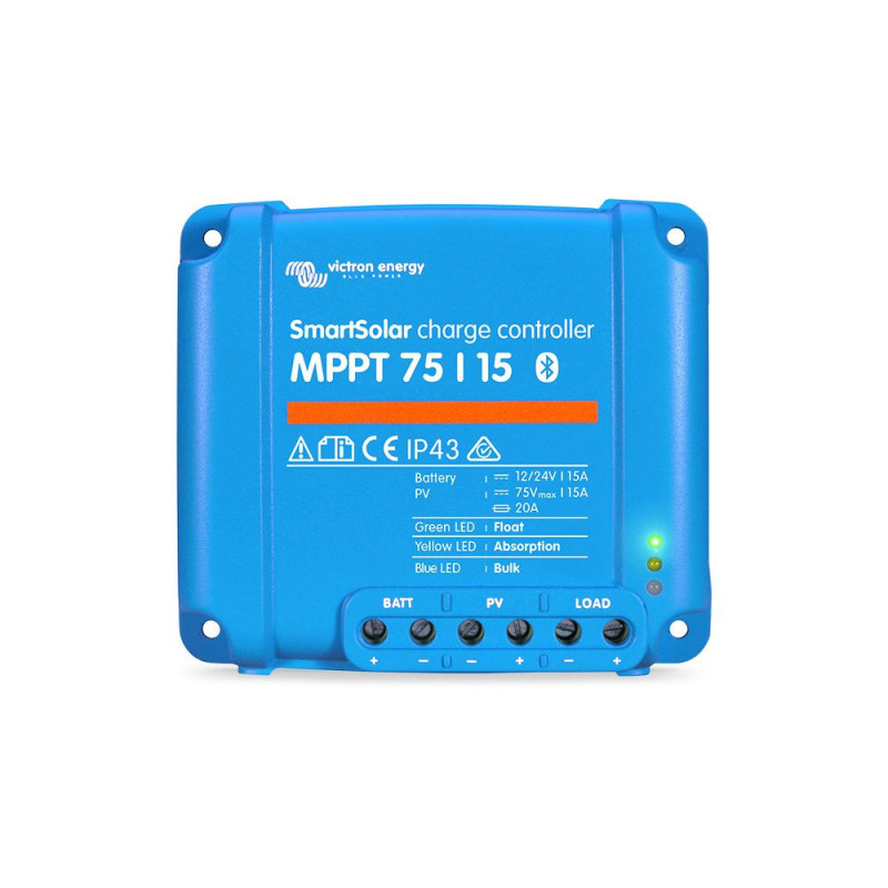 VICTRON Régulateur Connecté SmartSolar MPPT 12/24V 100V/15A