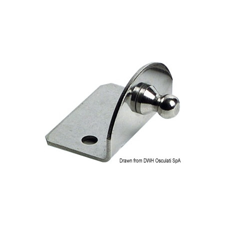 Plaque 90° Compact - 10 mm Ø externe
