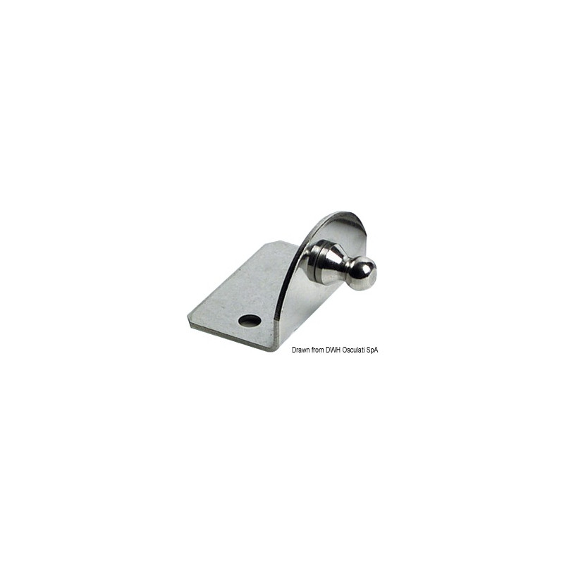 Plaque 90° Compact - 10 mm Ø externe