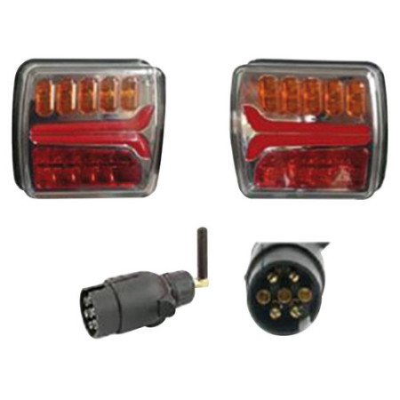 KIt feu à LED sans fils batteries rechargeables -