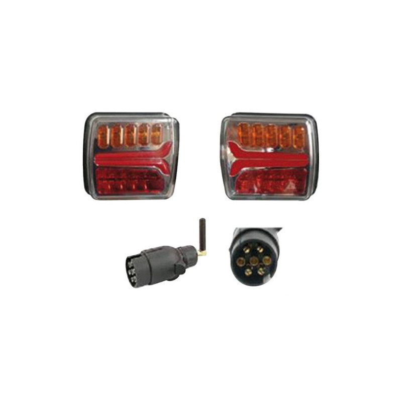 KIt feu à LED sans fils batteries rechargeables -