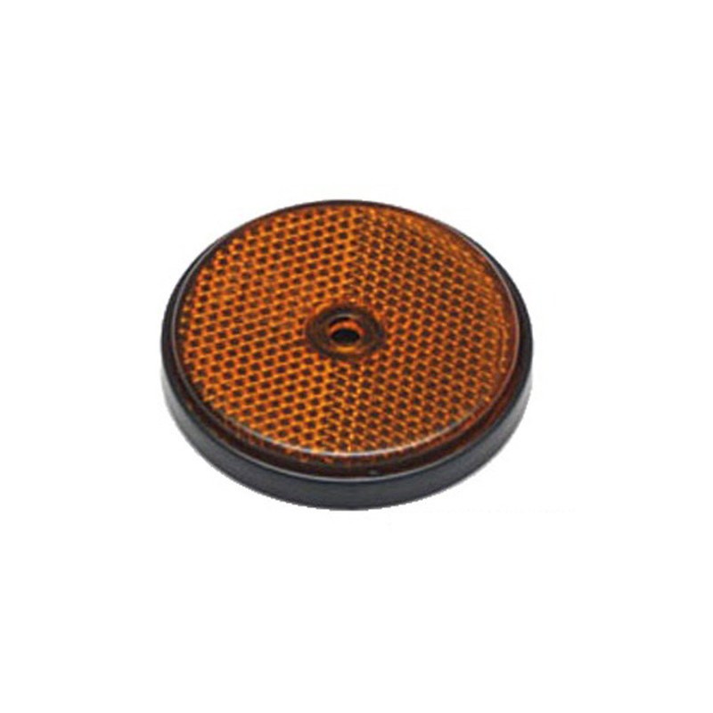 Catadioptre pour remorque - orange 60 mm